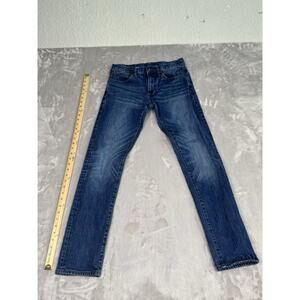 Brooks Brothers Jeans Mens 30x32 Blue Slim Fit Straight Stretch